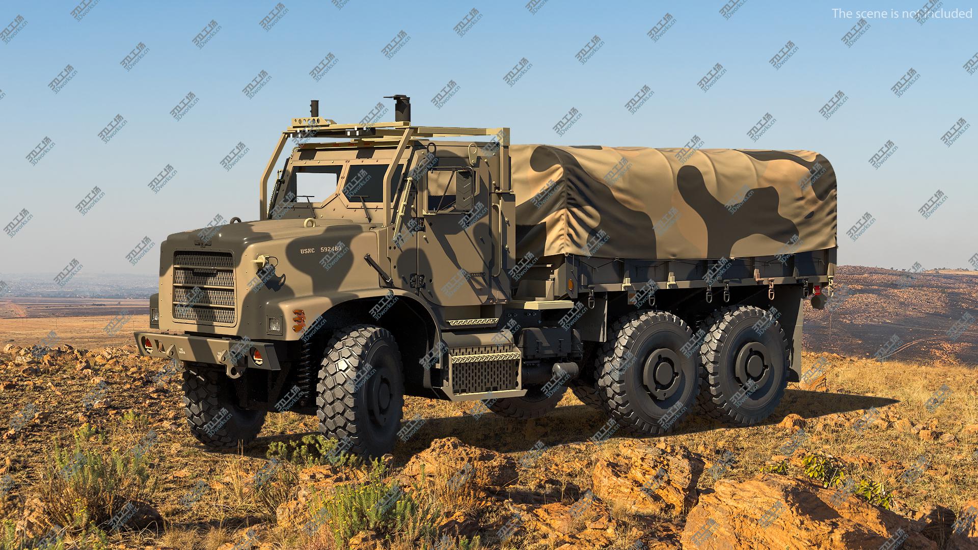 images/goods_img/202104093/OshKosh MTVR MK23 with Tent Sand Camo 3D/4.jpg